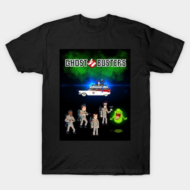 Ghost Busters T-Shirt by TommySniderArt